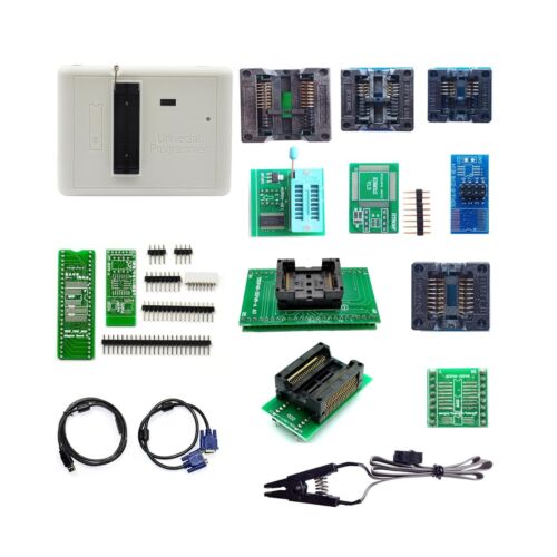 RT809H Programmer 10 Adapters EMMC-Nand Flash Extremely Fast Universal Chip P…