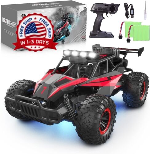 Carro a control Remoto de Alta Velocidad Monster RC Coche Premium Recargable