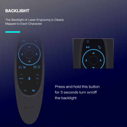 G10S Pro BT Voice Remote Control 2.4G + Bluetooth Wireless Air Mouse fit Android