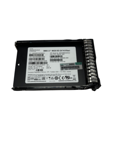 HPe P09909-001 960GB SATA 6G MU 2.5″ SC DS SSD P02761-003 MK000960GWSSD w60