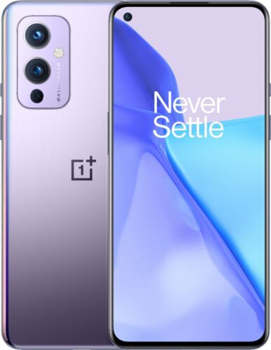 Impaired OnePlus 9 5G, Fully Unlocked, 128GB, Purple, Clean ESN, See Desc (ZJCW)