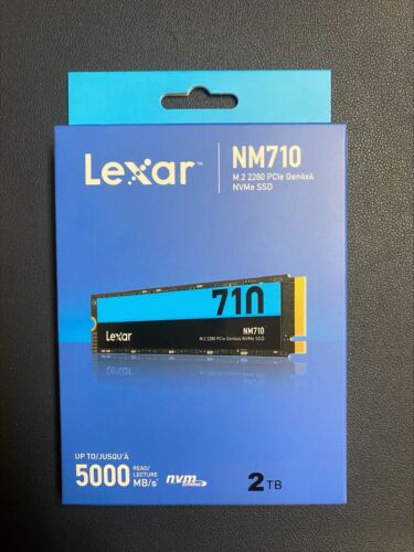 Lexar Media 275278 Lexar Ssd LNM710X002T-RNNNU 2tb Nm710 M.2 2280 Pcle Gen4x4