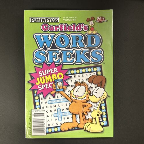 Penny Press Garfield ‘s Word Seeks Magazine Volume 188