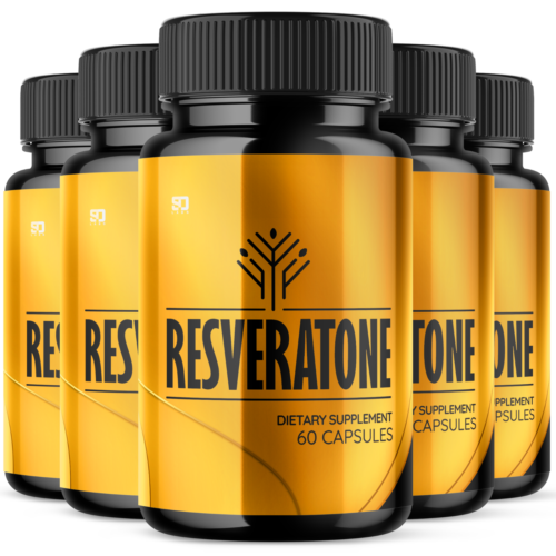 (5 Pack) Resveratone Keto Pills – Supports Weight Management & Healthy Body