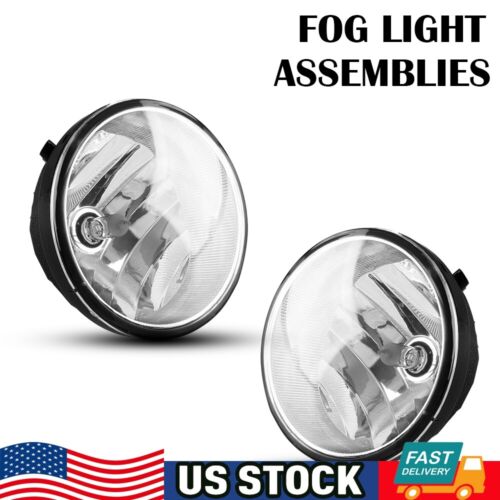 2X 42W LH RH Bumper Fog Light Lamp w/Bulbs for Tacoma 2005-2011 Tundra 2007-2013