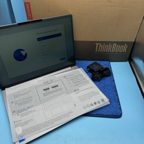 Lenovo ThinkBook 16 G6 IRL Intel I7-1355U 10-Core, 16GB DDR5 5200MHz RAM, 1TB