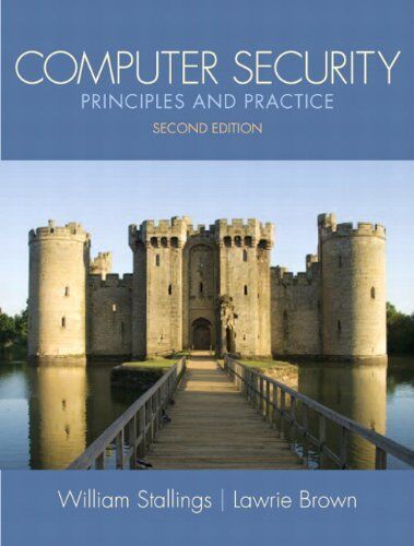 Computer Security: – Hardcover, by Stallings William; Brown – Acceptable