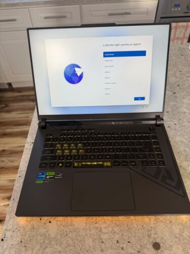 ASUS ROG Strix G16 Gaming Laptop, 16” RTX 4060, i7-13650HX, 16GB DDR5, 512GB SSD