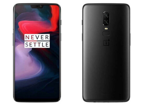 Used OnePlus 6, Fully Unlocked, 128GB, Black, Poor Battery + Screen Shadow