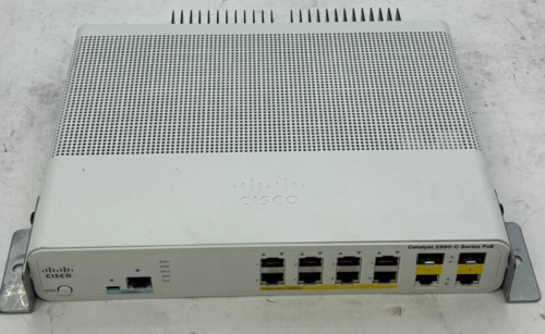 Cisco WS-C2960C-8PC-L V03 Catalyst 2960-C Series PoE Switch