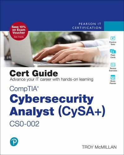 Comptia Cybersecurity Analyst (Cysa+) Cs0-002 Cert Guide by McMillan, Troy