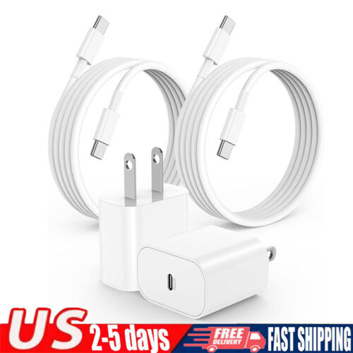 Original USB-C Fast Wall Charger 3/6ft Cable For Google Pixel 9 8 7 6 Pro XL 8a