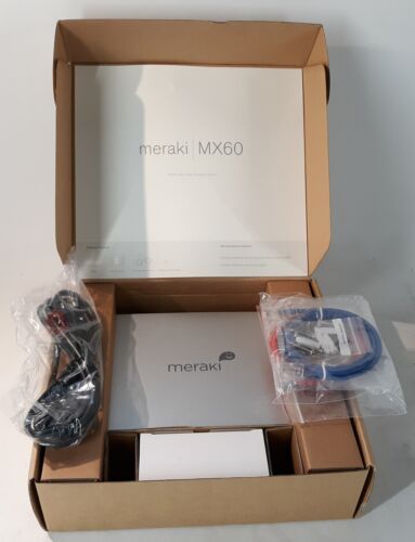 Cisco Meraki MX60-HW Cloud Managed Multi-Service Router NEW *OPEN BOX*