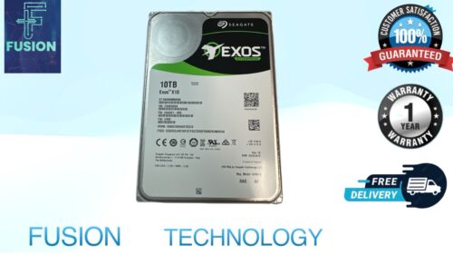 Seagate Exos ST10000NM0096 10TB Enterprise 7.2K 12Gb/s 256MB 3.5″ SAS Hard Drive