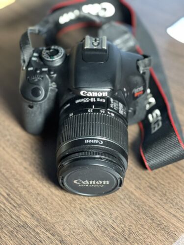 Canon EOS Rebel T3i 18.0MP Digital SLR Camera Kit – Black (5169B003)