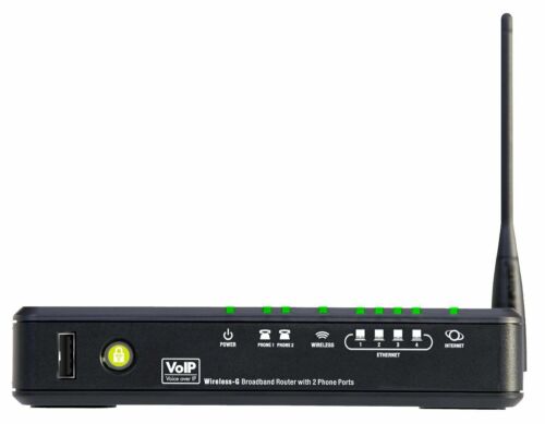 CISCO / Linksys WRP400 2 FXS SIP IP VoIP Analog Gateway with Wireless Router