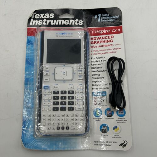 Texas Instruments TI-Nspire CX II Color Graphing Calculator (Missing Software)