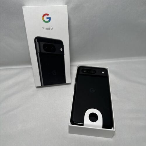 Google Pixel 8 – 128GB Obsidian Unlocked – NEW OPEN!