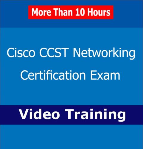 Cisco CCST Networking Certification Exam Video Training Course Tutorial CBT