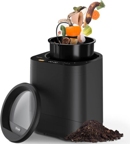 FULAN Electric Kitchen Composter, Countertop Compost Bin 2.5L Fertilizer Maker