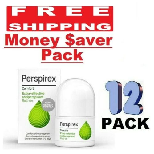 Perspirex Comfort Antiperspirant Roll On 20ml PACK OF 12