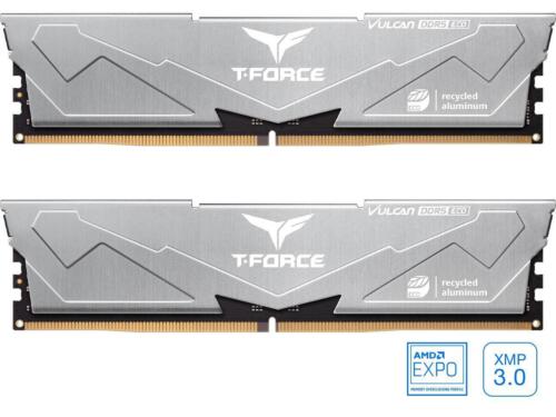 Team T-Force Vulcan ECO 32GB (2 x 16GB) 288-Pin PC RAM DDR5 6000 (PC5 48000) Des