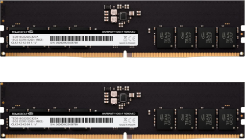 Elite DDR5 16GB Kit (2X8Gb) 5200Mhz (PC5-41600) CL42 Non-Ecc Unbuffered 1.1V UDI