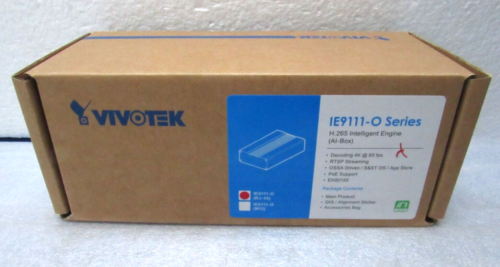 Vivotek IE9111-O AI-Box Edge Artificial Intelligence Device [CTOKC]