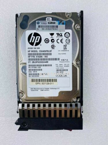 730708-001 HP MSA 450GB 6G SAS 10K 2.5-inch Dual Port E2D56A