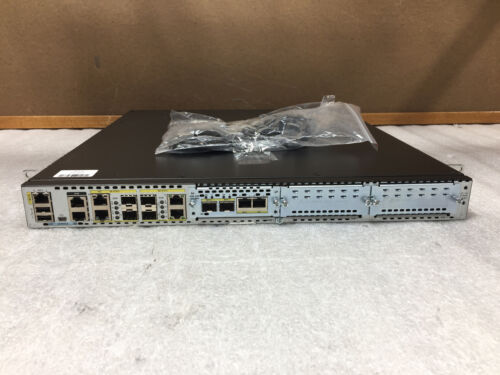 Cisco ISR4431/K9 V02 Integrated Services Router, 2x PSU w/ APP & Sec License