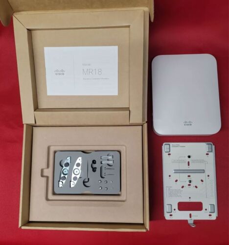 Cisco Meraki MR18-HW Dual-Band Cloud Managed Wireless Access Point PoE – NEW