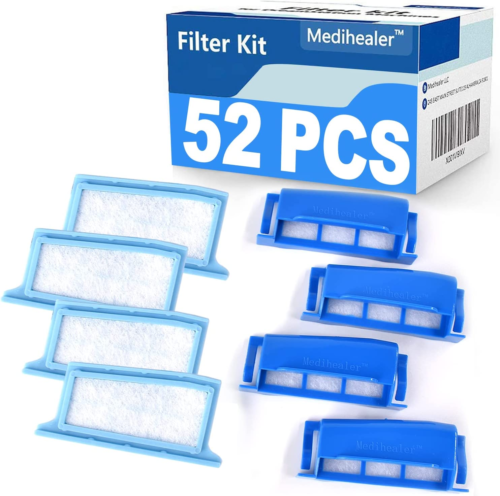 52PCS CPAP Filter Kit for Respironics, DreamStation, Includes 22 Pollen Filters