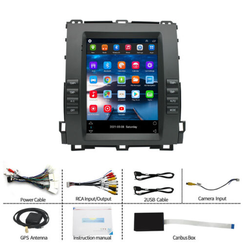 8+128GB for Toyota Land Cruiser Prado 120 Lexus GX470 JOYING Android12 Car Radio