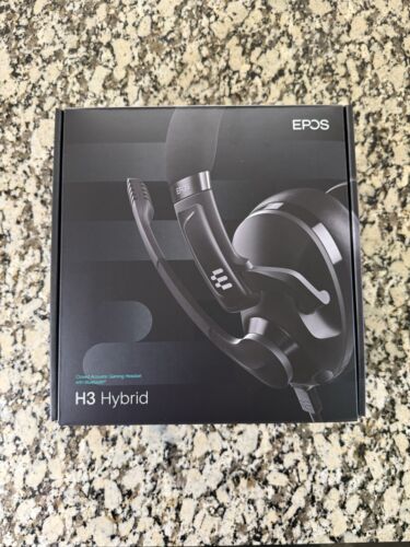 EPOS H3 Hybrid Gaming Headset Cloud Acoustic with Bluetooth NEW Sealed