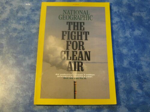 NATIONAL GEOGRAPHIC April 2021 FIXING AIR POLLUTION Wildfire Smoke AMAZON INSECT