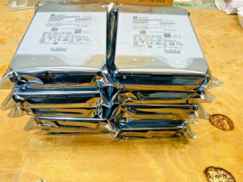 HUH721010AL4200 HGST Ultrastar He10 10TB 7200RPM SAS 12Gbps 256MB LOT OF 10 2018