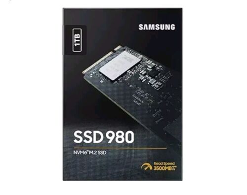 SAMSUNG 980 SSD 1TB PCle 3.0×4, NVMe M.2 2280