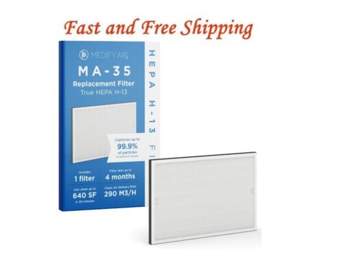 MA-35 Genuine Replacement Filter | for Allergens, Wildfire Smoke, Dust, Odors…