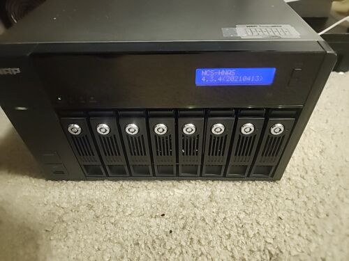 QNAP Network Attached Storage TS-869 Pro 8-BAY RAID NAS SERVER No Key 9tb