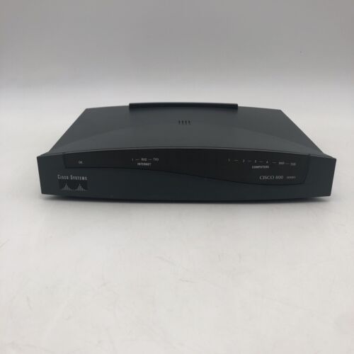 Used Cisco System 800A Series Model 831 4-port Ethernet Router READ C