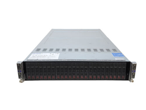 Nutanix NX-3460-G5-2680V4 Quad Node 24 Bay Barebone Server w/ X10DRT-P-G5-NI22