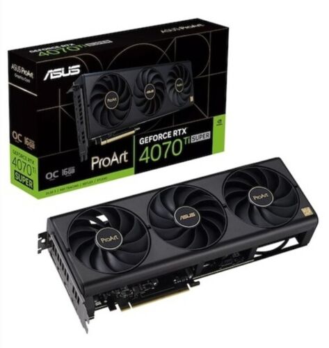 [ASUS] ProArt GeForce RTX 4070 Ti SUPER O16G OC D6X 16GB Graphic card