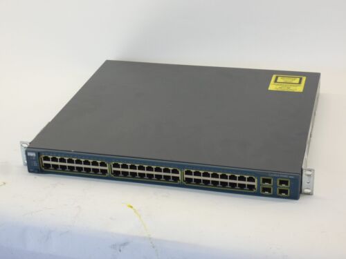 Cisco WS-C3560G-48TS-S Ethernet Switch Catalyst 3560G Series No Power Cord