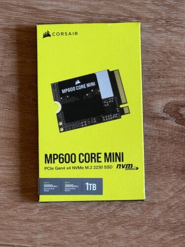 Corsair MP600 Core Mini PCIe Gen4 x4 NVMe M.2 2230 Solid State Drive 1TB