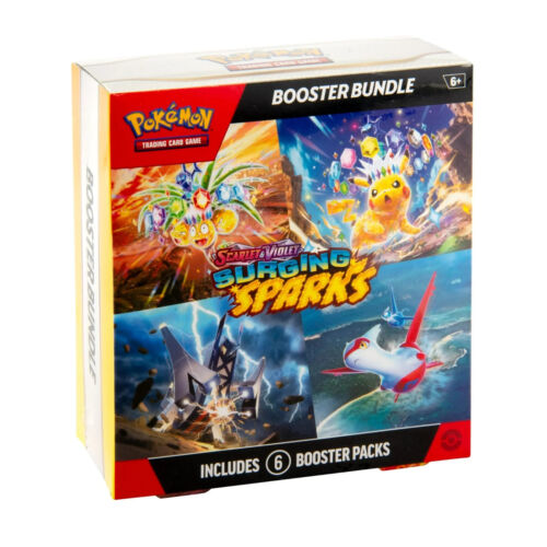 Pokemon TCG Scarlet & Violet Surging Sparks Booster Bundle New Sealed