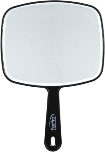 Hand Held Mirror Extra Large For Barber Lady Makeup Beauty Cosmetic With Handle