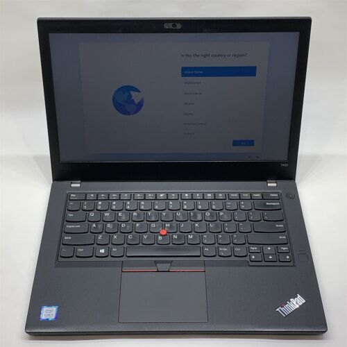 Lenovo ThinkPad T480 Laptop i5 8250U 1.60GHZ 14″ HD 8GB 128GB SSD Windows 11