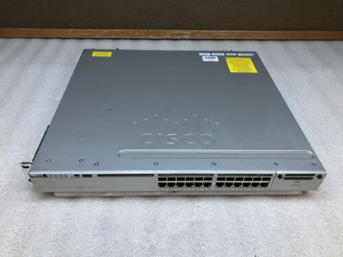 Cisco WS-C3850-24T-E V07 Catalyst 24-Port Gigabit Ethernet Network Switch