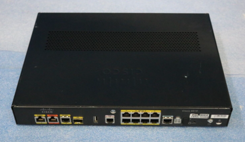 Cisco C891F-K9 V02 891F Gigabit Ethernet Services Router, PRE-OWNED