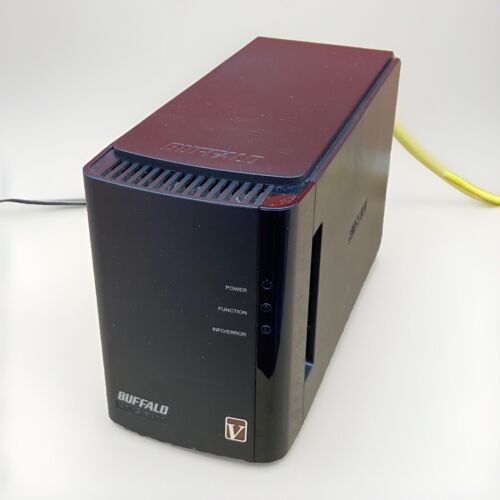 Buffalo Llink Station LS-WV2.0TL/R1 2TB NAS 1 GBit NIC USB2.0 1.6GHz CPU. g005